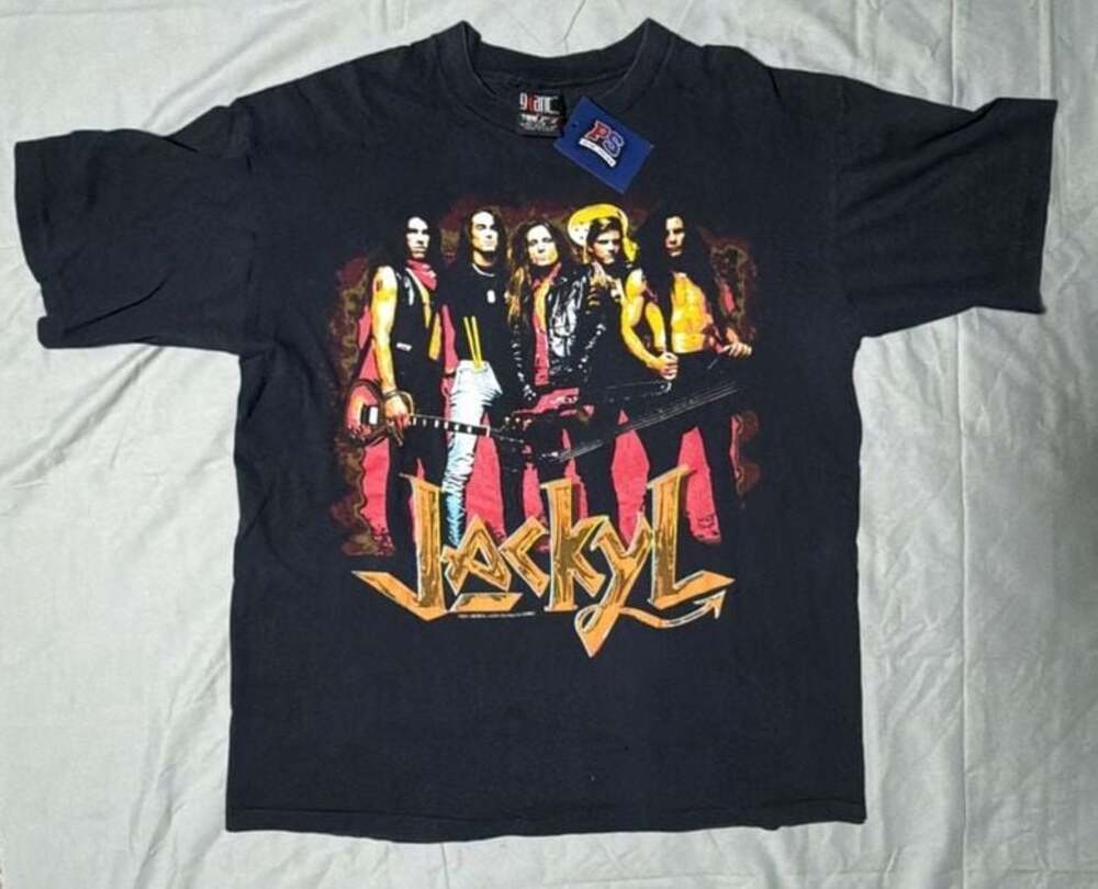 Vintage 1993 Jackyl Rock Me Roll Me Always On Tour T-Shirt XL